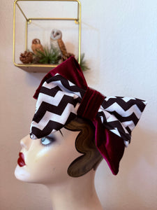 Twin peaks hair bow 