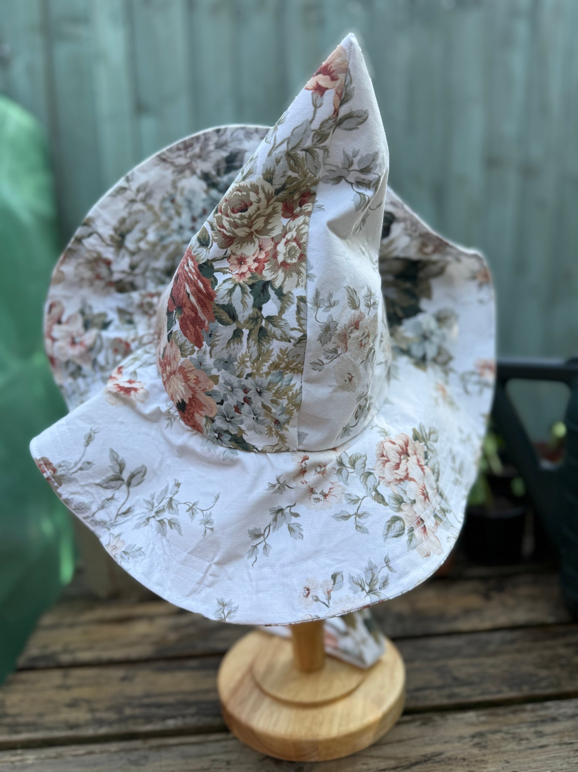 floral vintage style garden witch hat practical magic