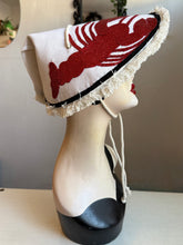 Load image into Gallery viewer, Lobster nautical retro sun hat