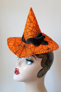 Vintage witch hat fascinator alt fashion Halloween