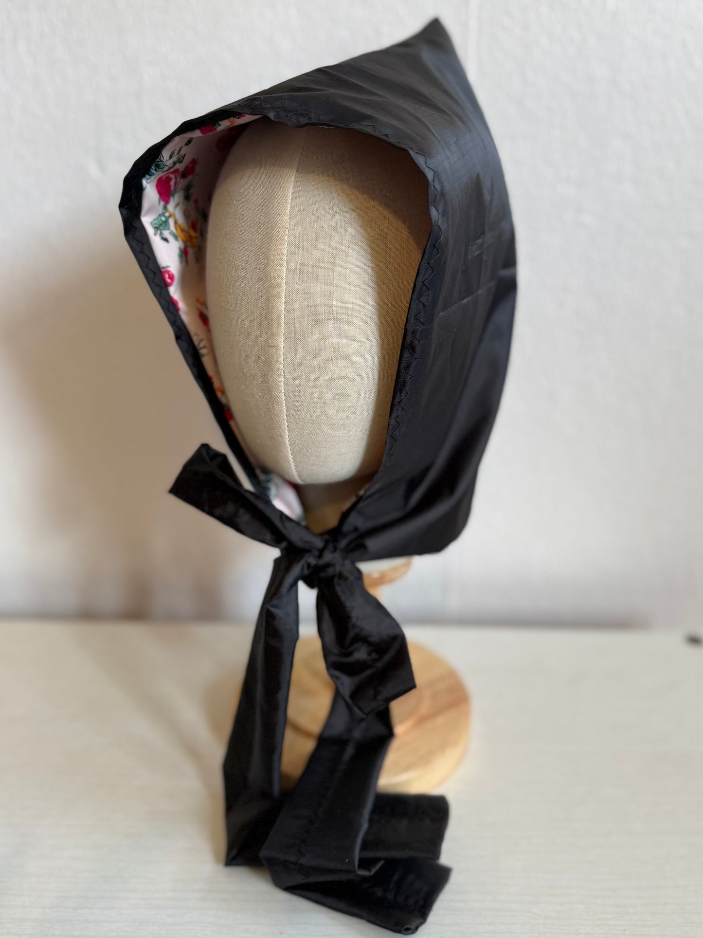 Pixie hood stylish rain hood bonnet 
