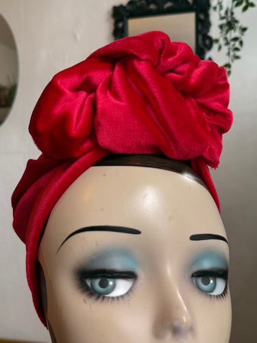 red velvet headband