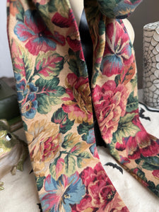 Floral devil horns