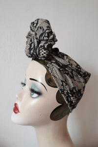 vintage lace hat 