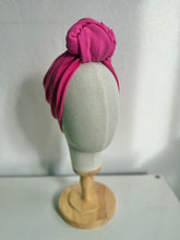 Load image into Gallery viewer, Vintage style handmade jersey turban 
