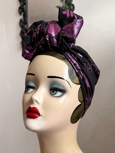 Vintage Halloween turban 
