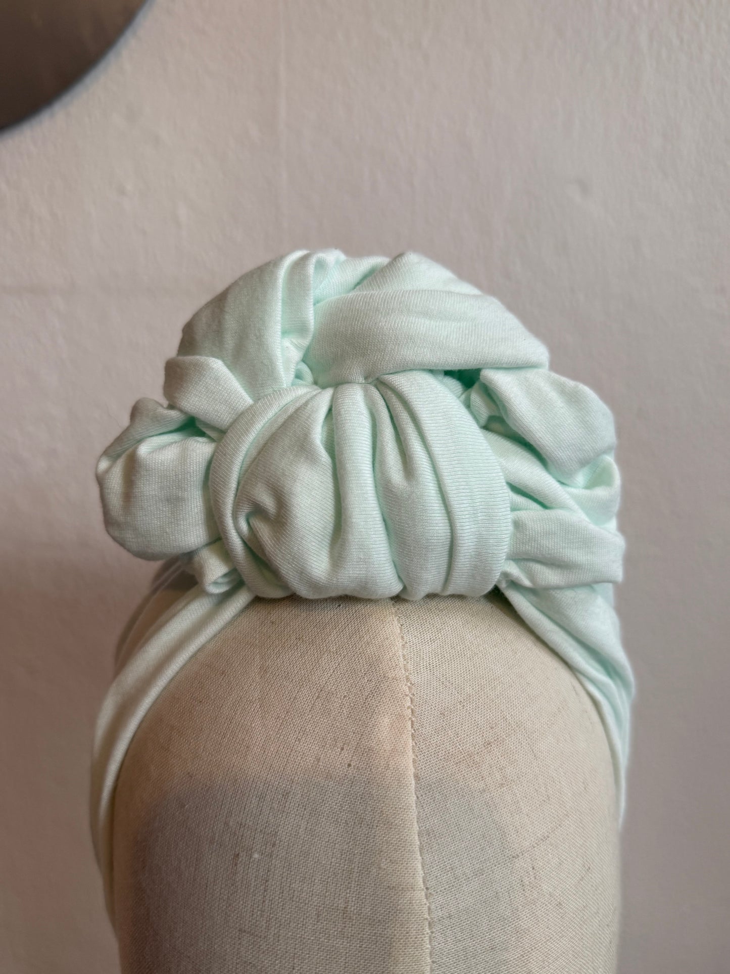 Vintage style handmade jersey turban 