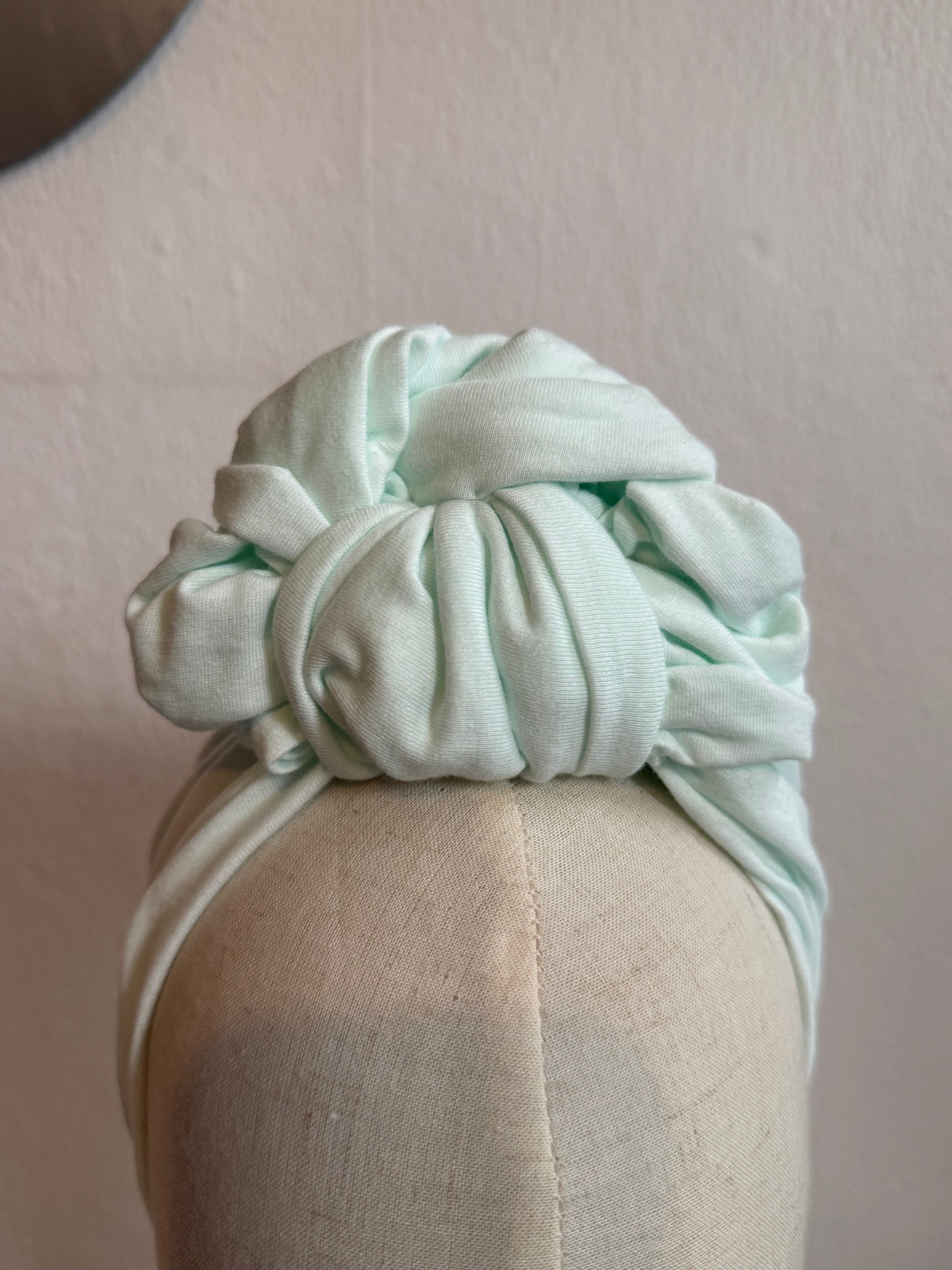 Vintage style handmade jersey turban 