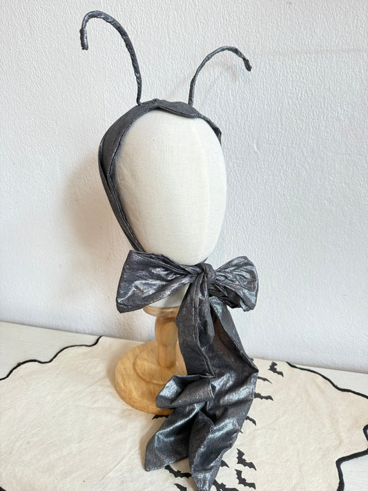 Sliver alien bug 90s raver headpiece 