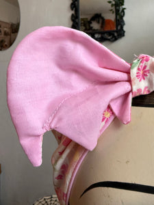 Halloween pink bat headband pastel goth 