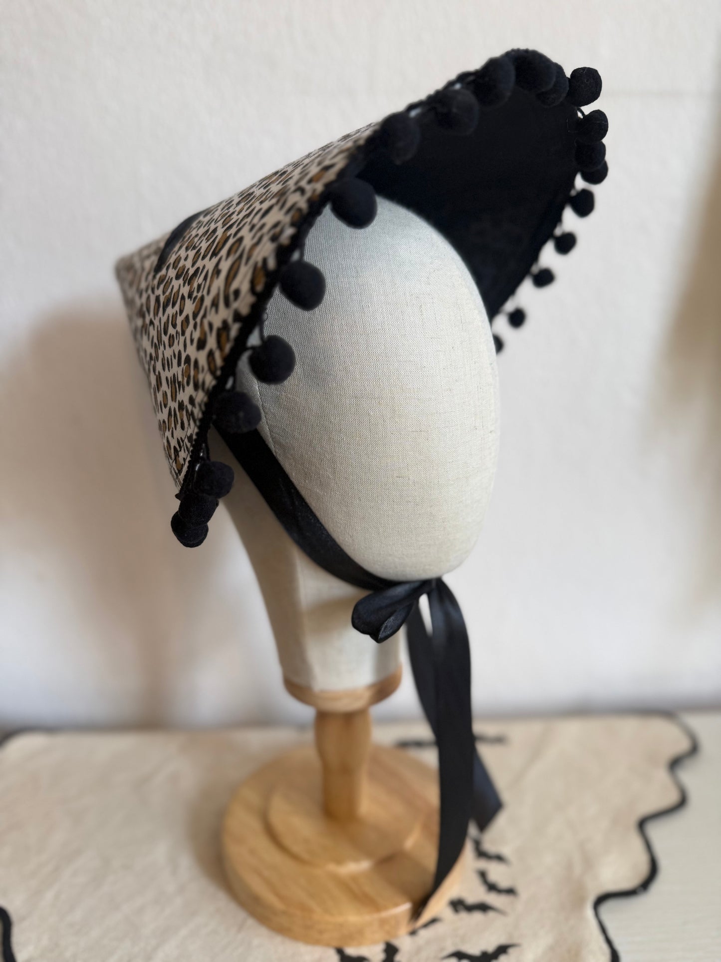 animal print vintage style rockabilly sun hat