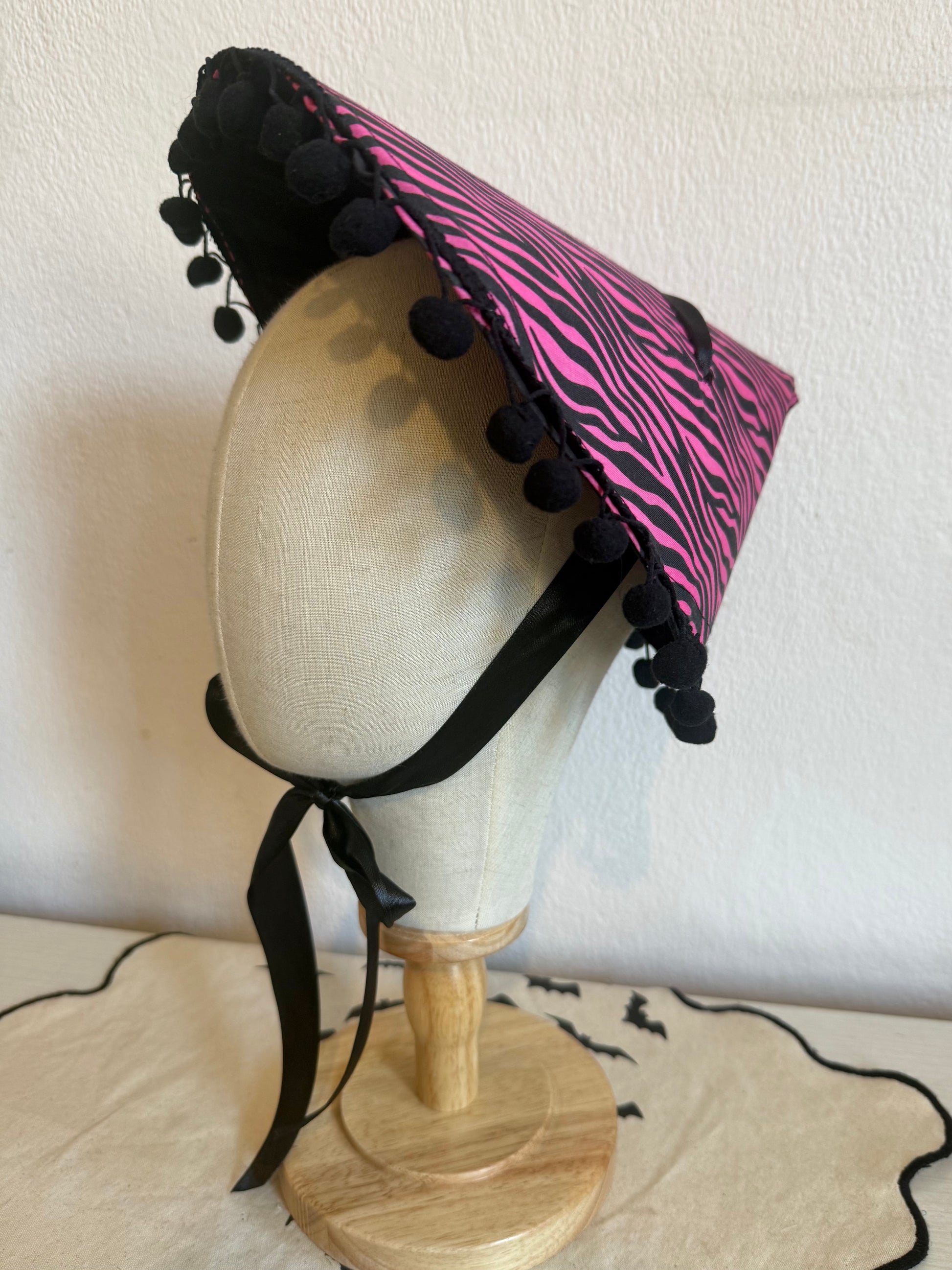 animal print vintage style rockabilly sun hat