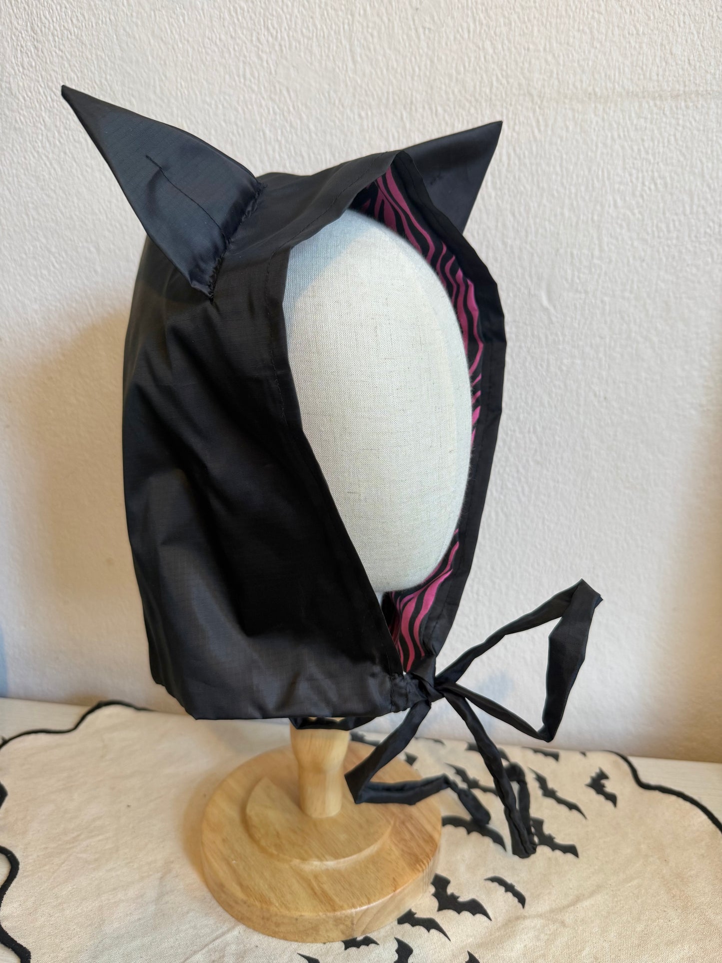 cat ear rain hood 