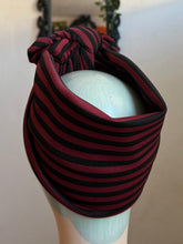 Load image into Gallery viewer, Striped vintage style headband 