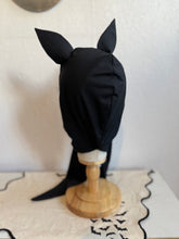 Load image into Gallery viewer, Bat Ear Bonnet in Black