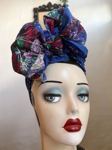 Vintage headscarf