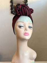 Load image into Gallery viewer, Striped vintage style headband 