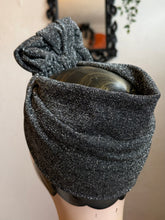 Load image into Gallery viewer, Metallic sliver sparkle festive Christmas headband 