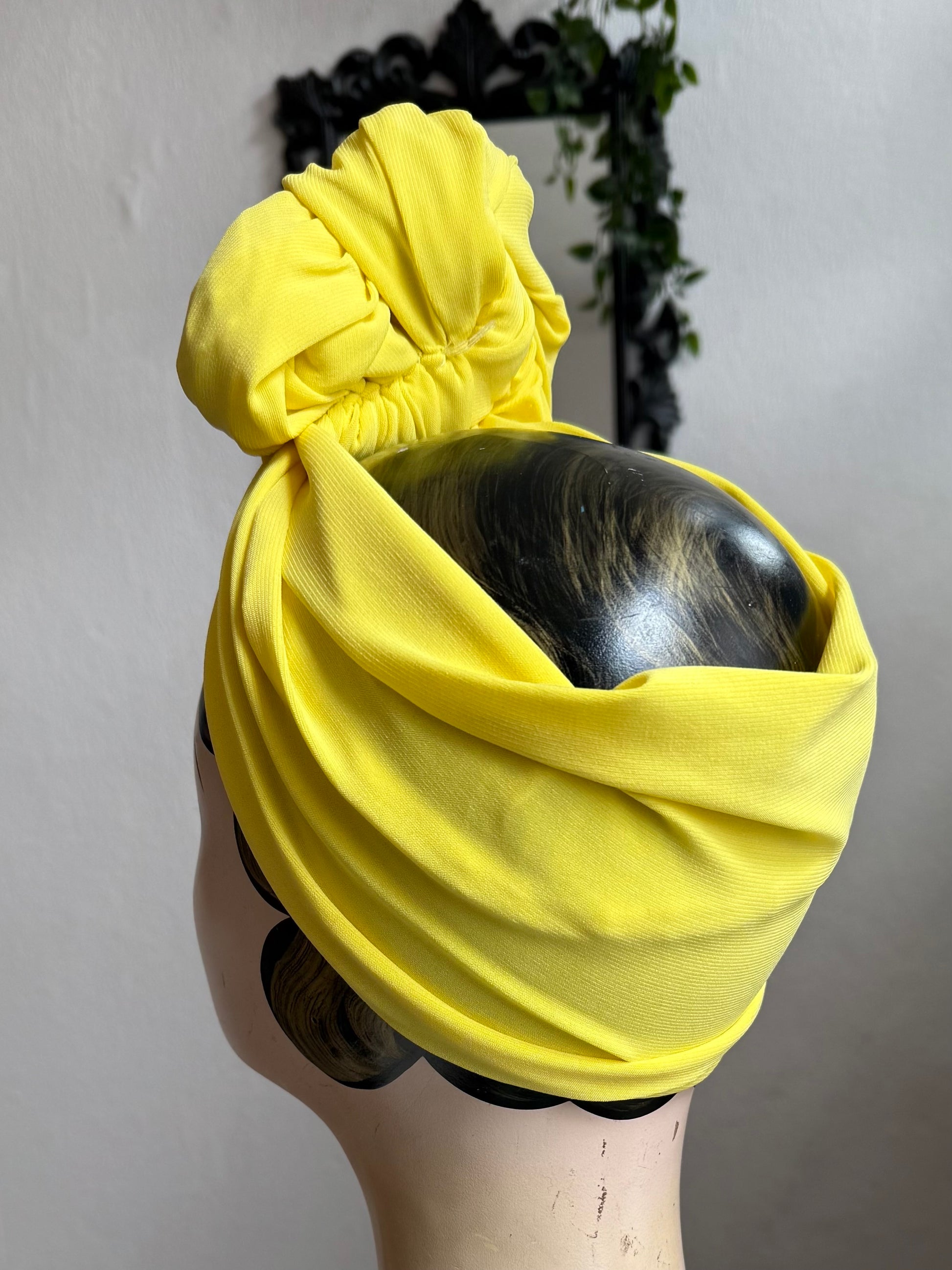 Yellow headband 