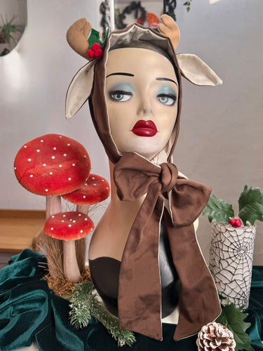 Christmas deer antler headpiece 