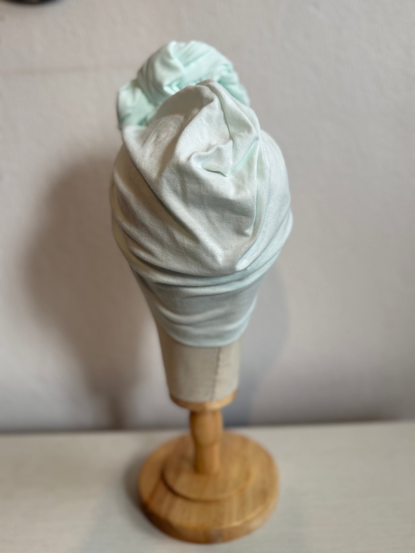 Vintage style handmade jersey turban 