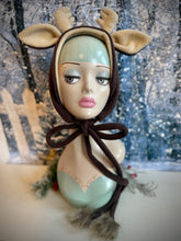 Load image into Gallery viewer, Reindeer fleece headband 