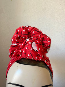 Heart print headband 