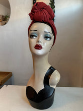 Load image into Gallery viewer, Rust vintage headband 