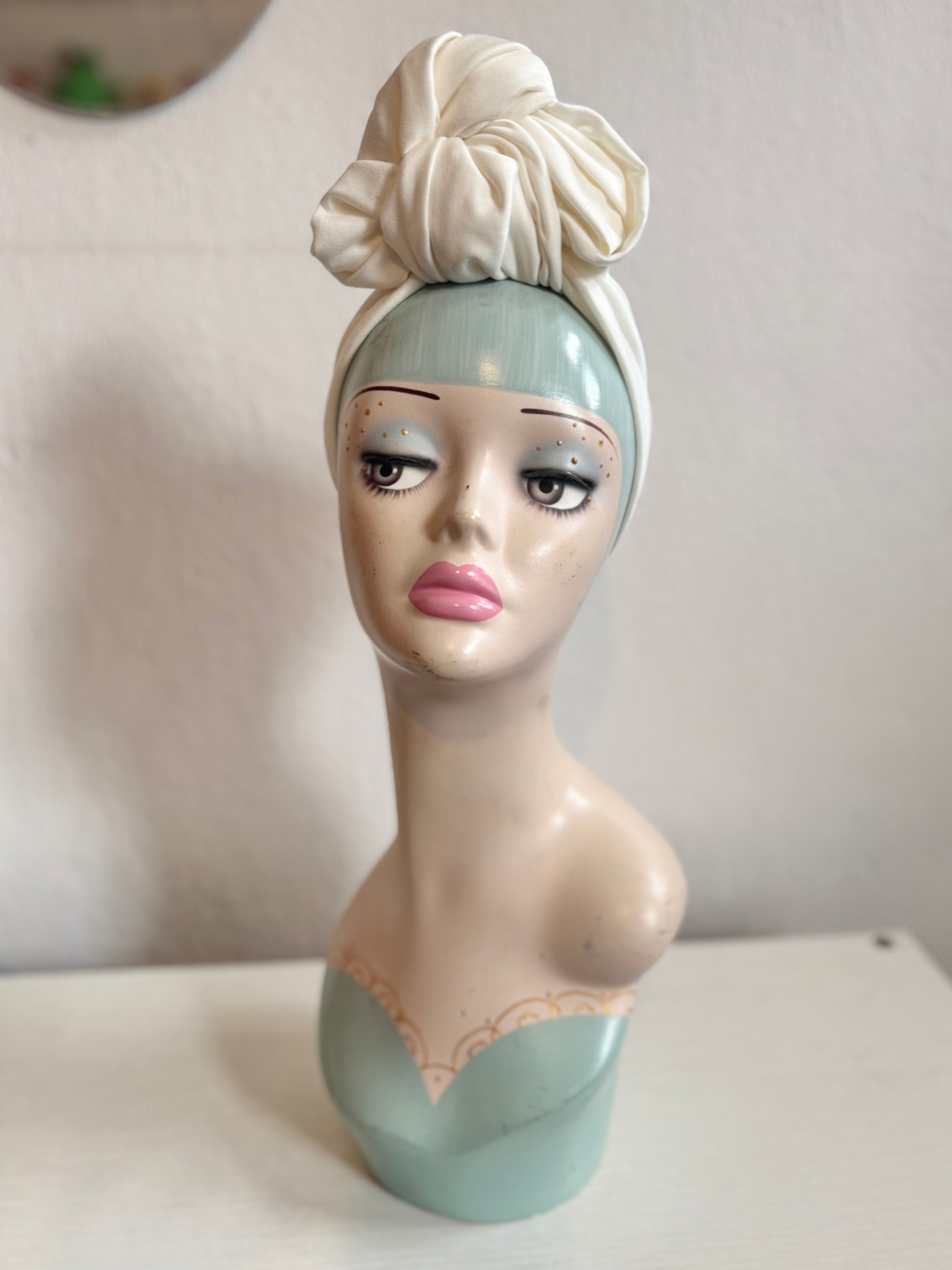 Vintage style handmade jersey headband