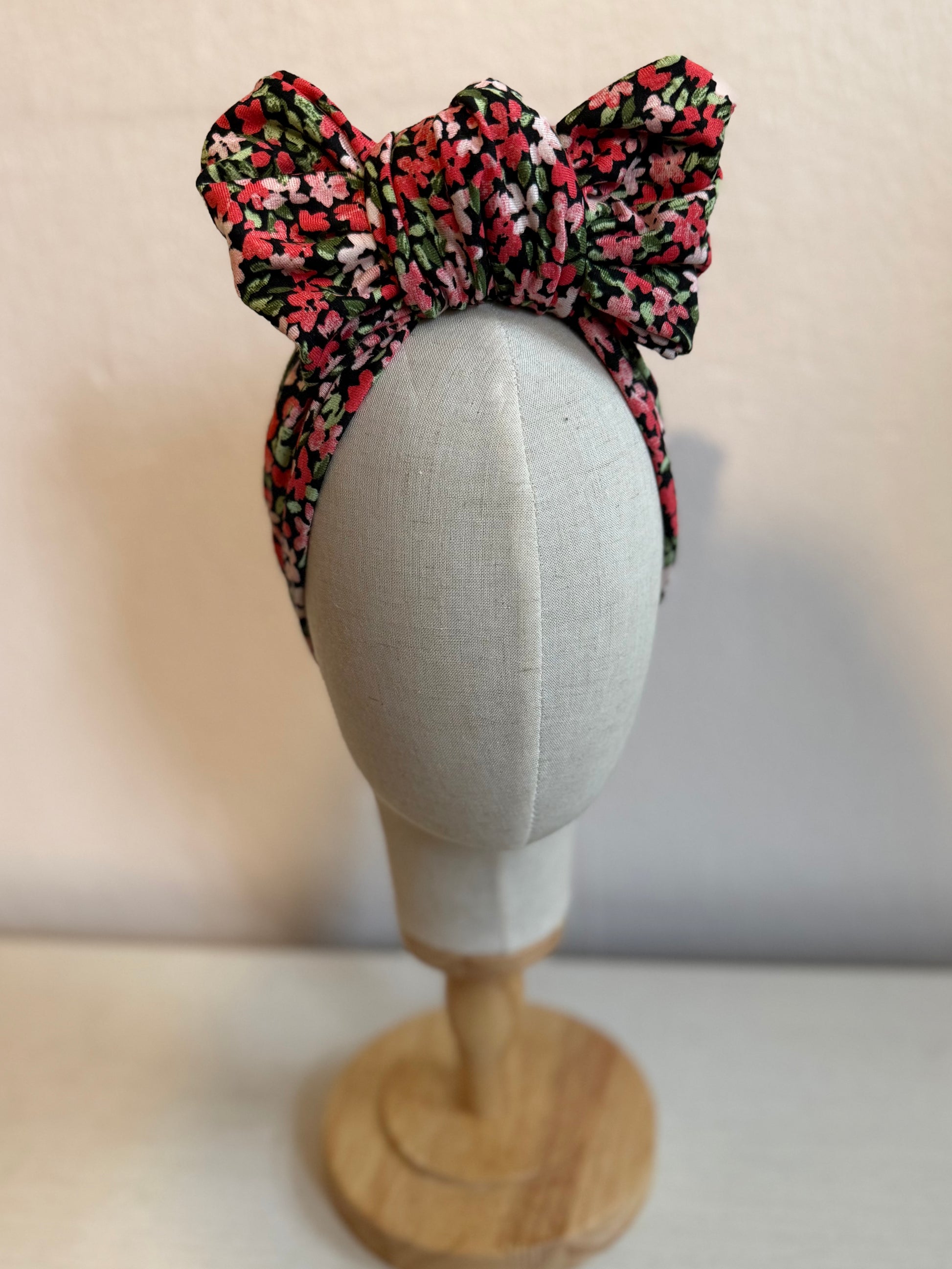floral vintage turban