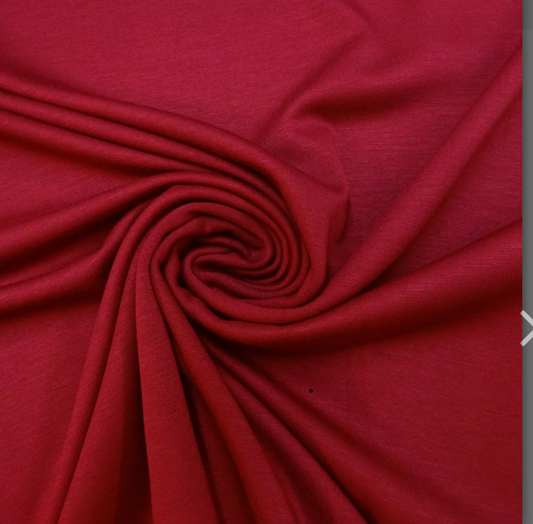 Red Turban 1940s Pre-tied Stretchy Turban (full coverage) with Knot Choice