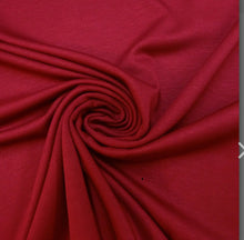 Load image into Gallery viewer, KNOT CHOICE 1940s Pre-tied Stretchy Red(wine) Headband (made to order)