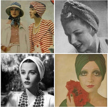 Load image into Gallery viewer, Vintage style headband 1920s 1940s 1950s 