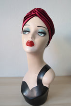 Load image into Gallery viewer, CLASSIC Velvet Turban (Full Coverage) in 4 Colours (made to order)