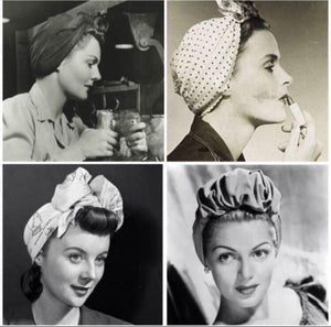 vintage hats headscarves turbans
