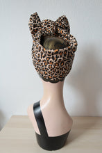 Load image into Gallery viewer, 1940s Pre-knotted Stretchy Leopard Print Vintage Retro Headband