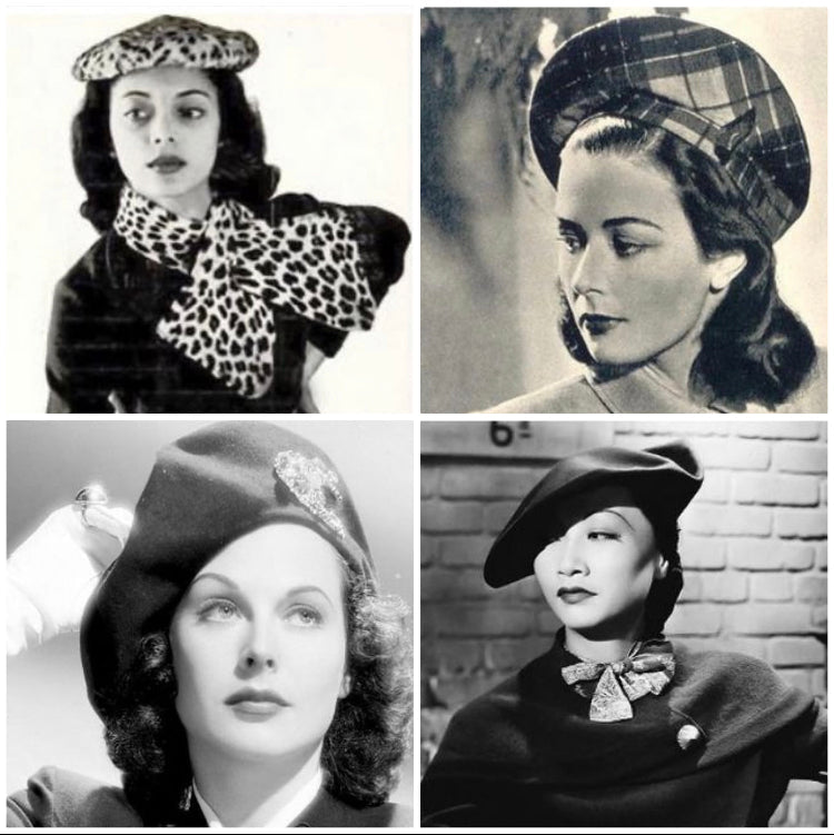 1940s beret